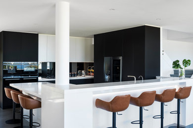 Inspiration for a contemporary kitchen remodel in Newcastle - Maitland
