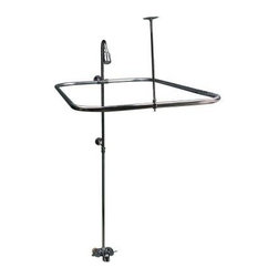 Watts - Bath Tub and Shower: Watts Faucet-Type 58 in. high Portable Add On Shower Kit Ch - Tub And Shower Faucet Sets