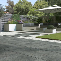 Charcoal Porcelain Paving - Paving, Stones & Walling