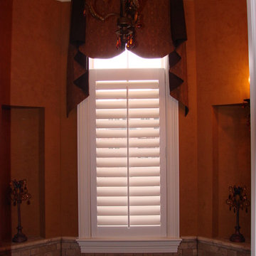 Bathroom Valance and Interior Shutter