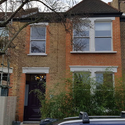 Front door and sash windows in South East London - Windows