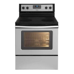 Whirlpool - Whirlpool Range. 4.8 cu. ft. Electric Range with Self-Cleaning Oven in Stainless - Gas Ranges And Electric Ranges