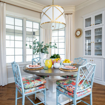 Striking Preppy - Kitchen, Dining, & Powder