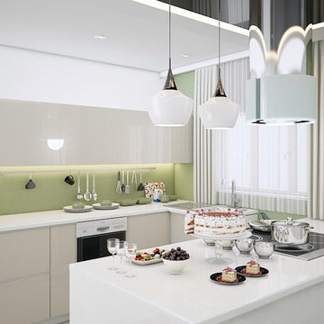 Modular kitchen cabinets