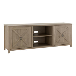 Granger Rectangular TV Stand for TV's up to 80 in Antiqued Gray Oak ...