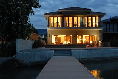 Tuscan exterior home photo in Vancouver