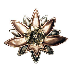 Dartefax - Lotus Flower Knob - Cabinet And Drawer Knobs