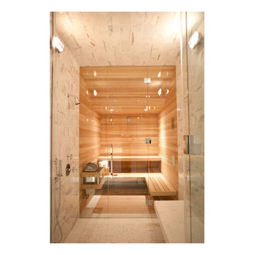 Bathroom sauna steam room