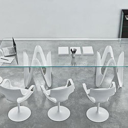 Lambda two bases by SOVETITALIA - Dining Tables