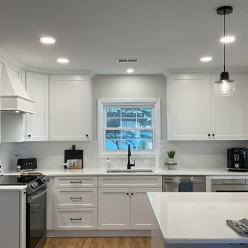Showplace EVO Sterling Kitchen in Extra White