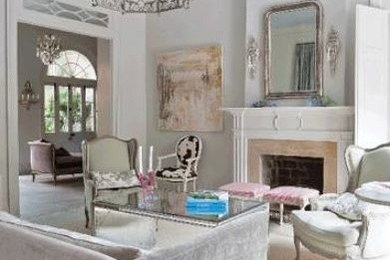 Living room - eclectic living room idea in New Orleans