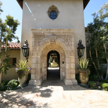Antiqued Stone Entryways
