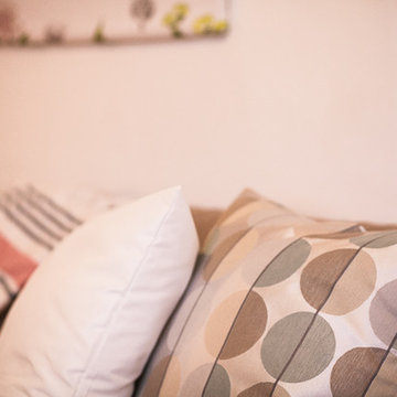 PROGETTO HOME STAGING PER TRILOCALE IN VENDITA - SOGGIORNO