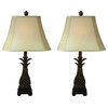 Urban Designs Tropical Pineapple Accent Table Lamp - Set of 2