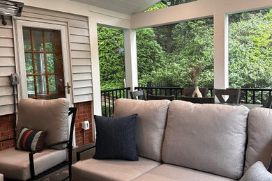 Inspiration for a country home design remodel in DC Metro