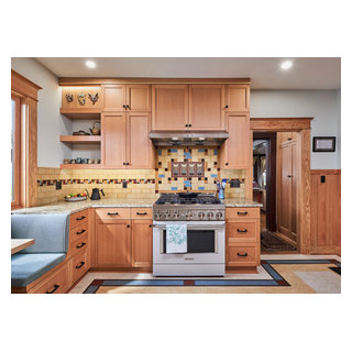Arts and Crafts Kitchen Transformation - Craftsman - Kitchen - Other ...