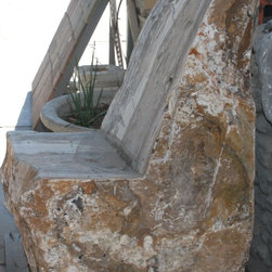 Custom Stoneworks - Outdoor Benches