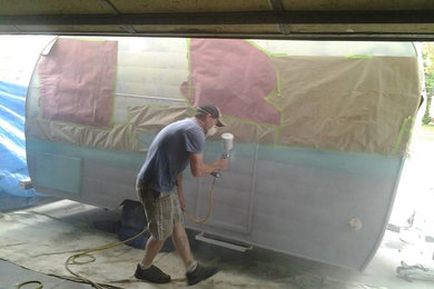 Vintage Shasta camper renewal