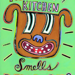 This Kitchen Smells Delicious - Limited Edition Humorous Giclee Prints - Products
