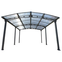 Gazebo Penguin Acay Carport with Gutter