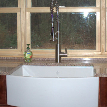 Wellborn Forest Rustic Maple Kitchen