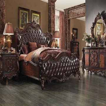 Versailles Cherry Two Tone Dark Brown Set
