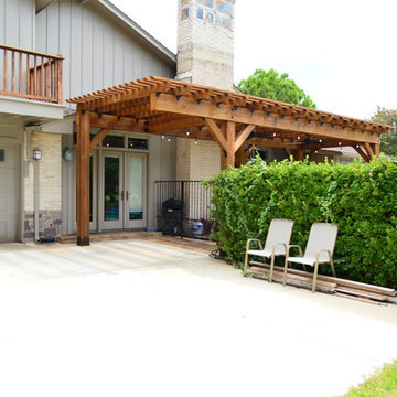 Farmer's Branch, TX, Custom Patio and Pergola