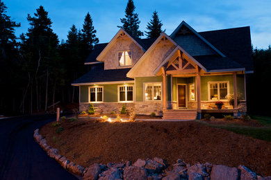 Trendy exterior home photo in Vancouver