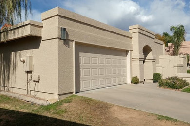 Inspiration for a contemporary garage in Phoenix.