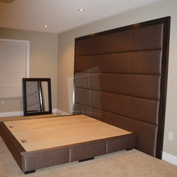 Custom Platform Bed w/ Headboard - Platform Beds