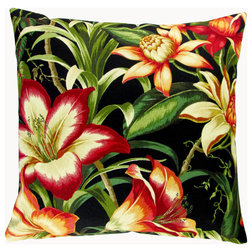 Tropical Outdoor Cushions And Pillows by Artisan Pillows