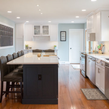 Transitional Family Kitchen