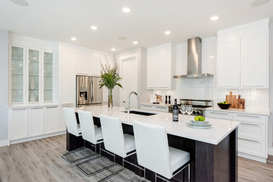 Inspiration for a contemporary kitchen remodel in Other