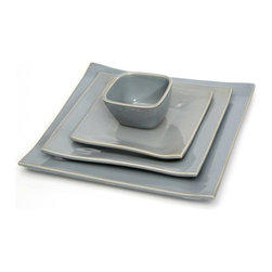 Square Dinnerware Collection by Alex Marshall Studios - Dinnerware Sets