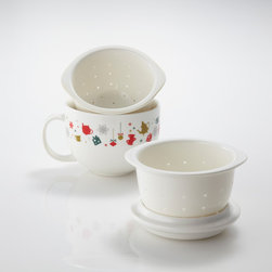 MUG WITH A TEA STRAINER - マグカップ
