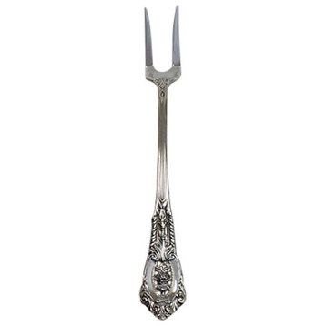 Wallace Sterling Silver Rose Point Olive/Pickle Fork