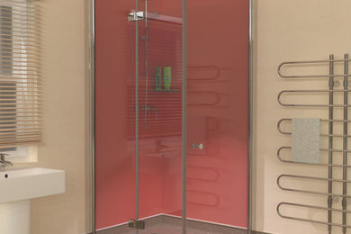 Hinged Glass Screens for Wet Rooms