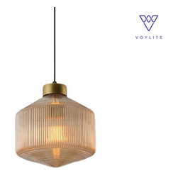 Hilmur Amber Pendant - Pendant Lighting