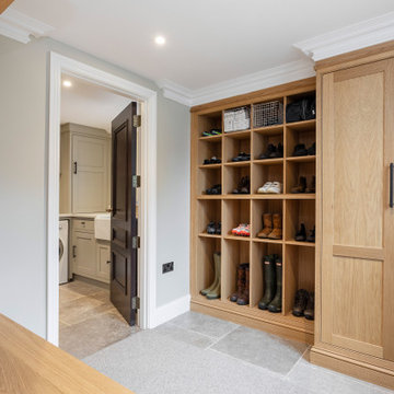 Bespoke solid oak room