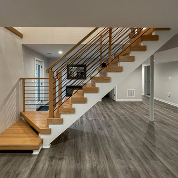 Project #99 | Modern Winder Staircase