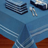 French Blue Chambray Tablecloth, 60"x84"