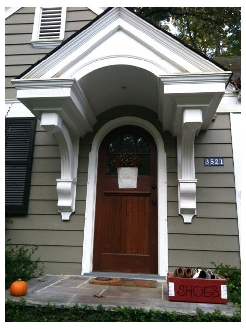 Portico in need of a cool pendant light!