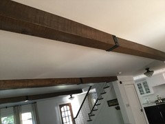 Can Ceiling Beams Work In A Living Room