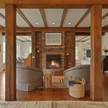 Stowe, Vermont Traditional Country Home