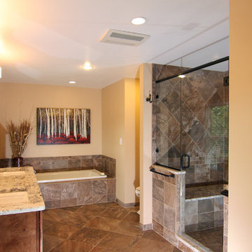 West Windsor, New Jersey Master bathroom
