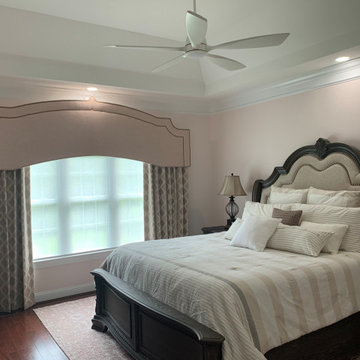 Drapes and Roller Shades
