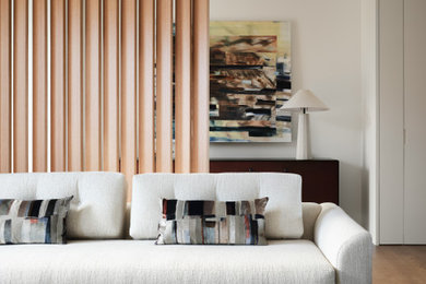 Inspiration for a contemporary living room remodel in San Francisco