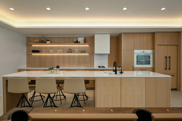 Contemporary Kitchen by Homoly Design + Build