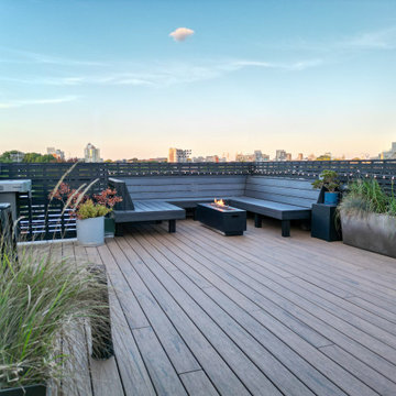 Rooftop Lounge in Greenpoint, Brooklyn