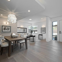 beach kitchen/ living room/ dining room